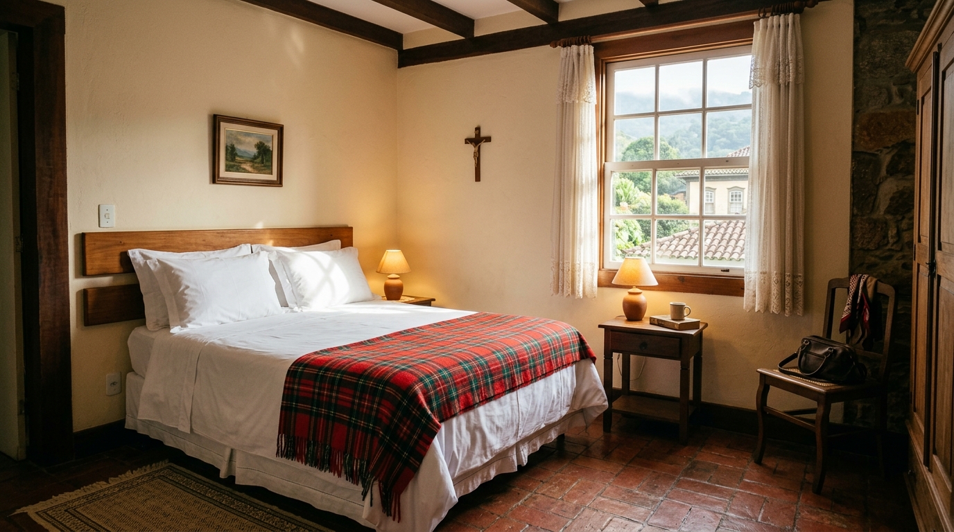 Foto do quarto Duplo - Dom Pedro Hotel Petrópolis